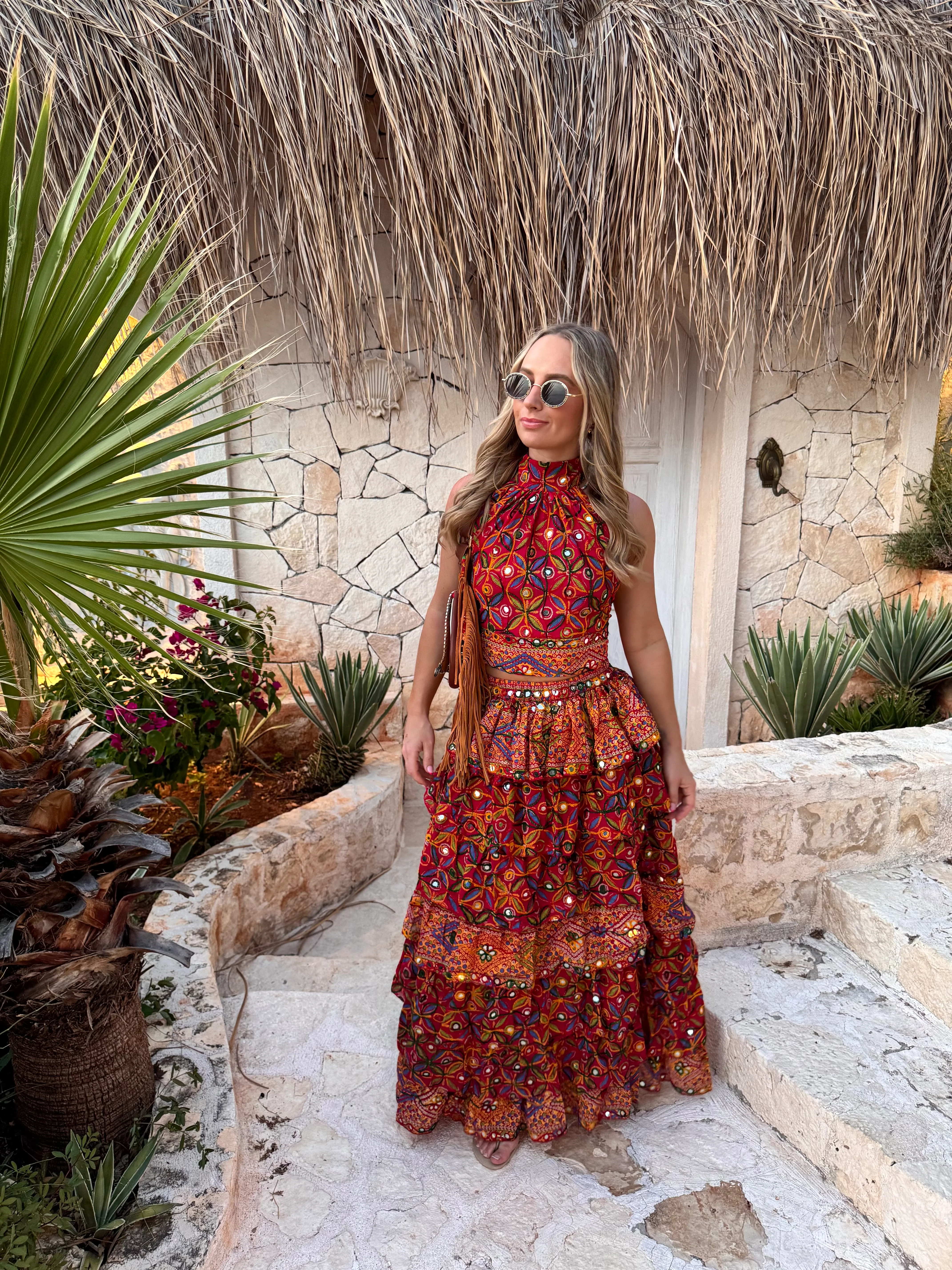 Frida Maxi Mirror Skirt - Image 4