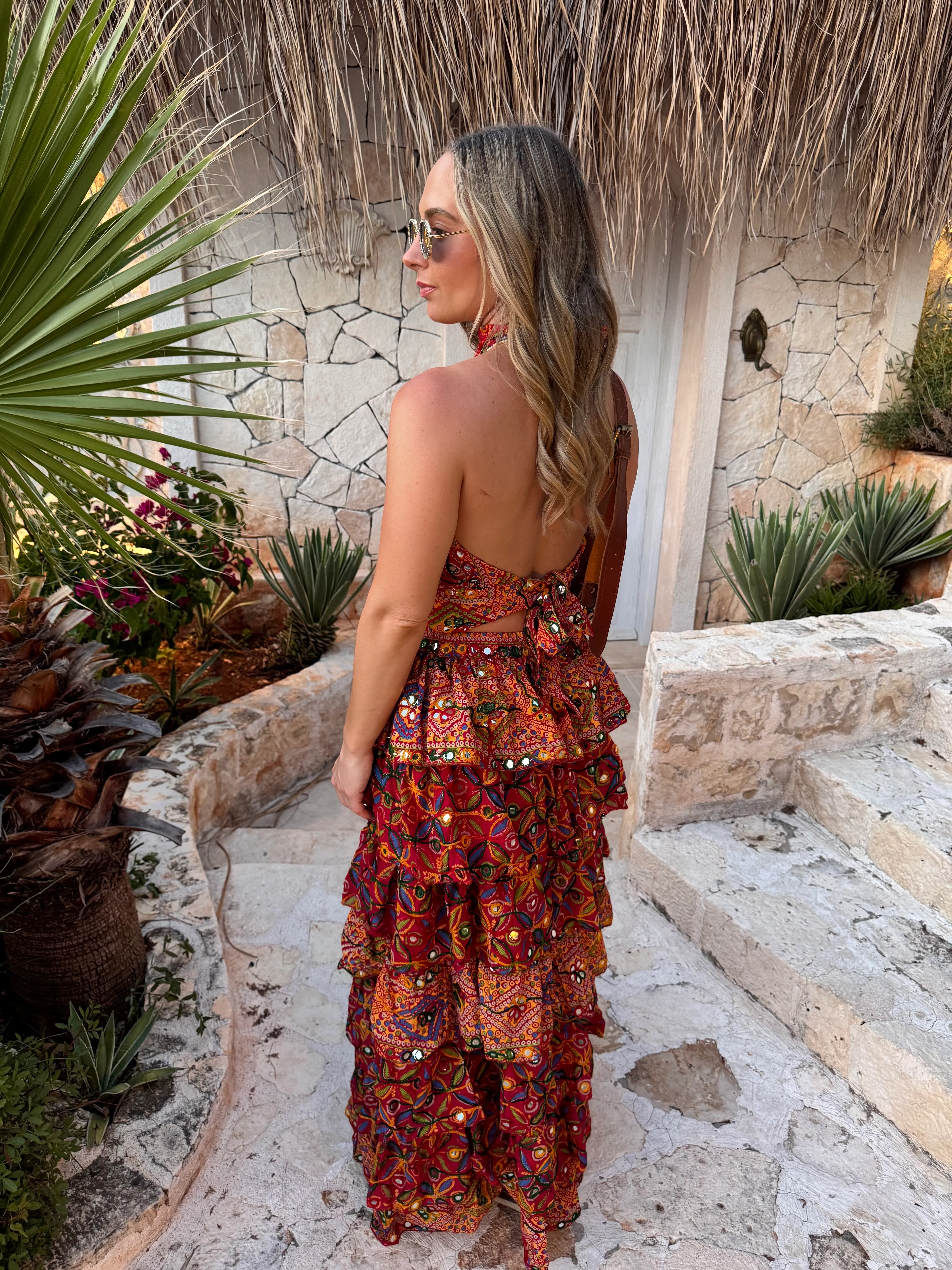 Frida Maxi Mirror Skirt - Image 5