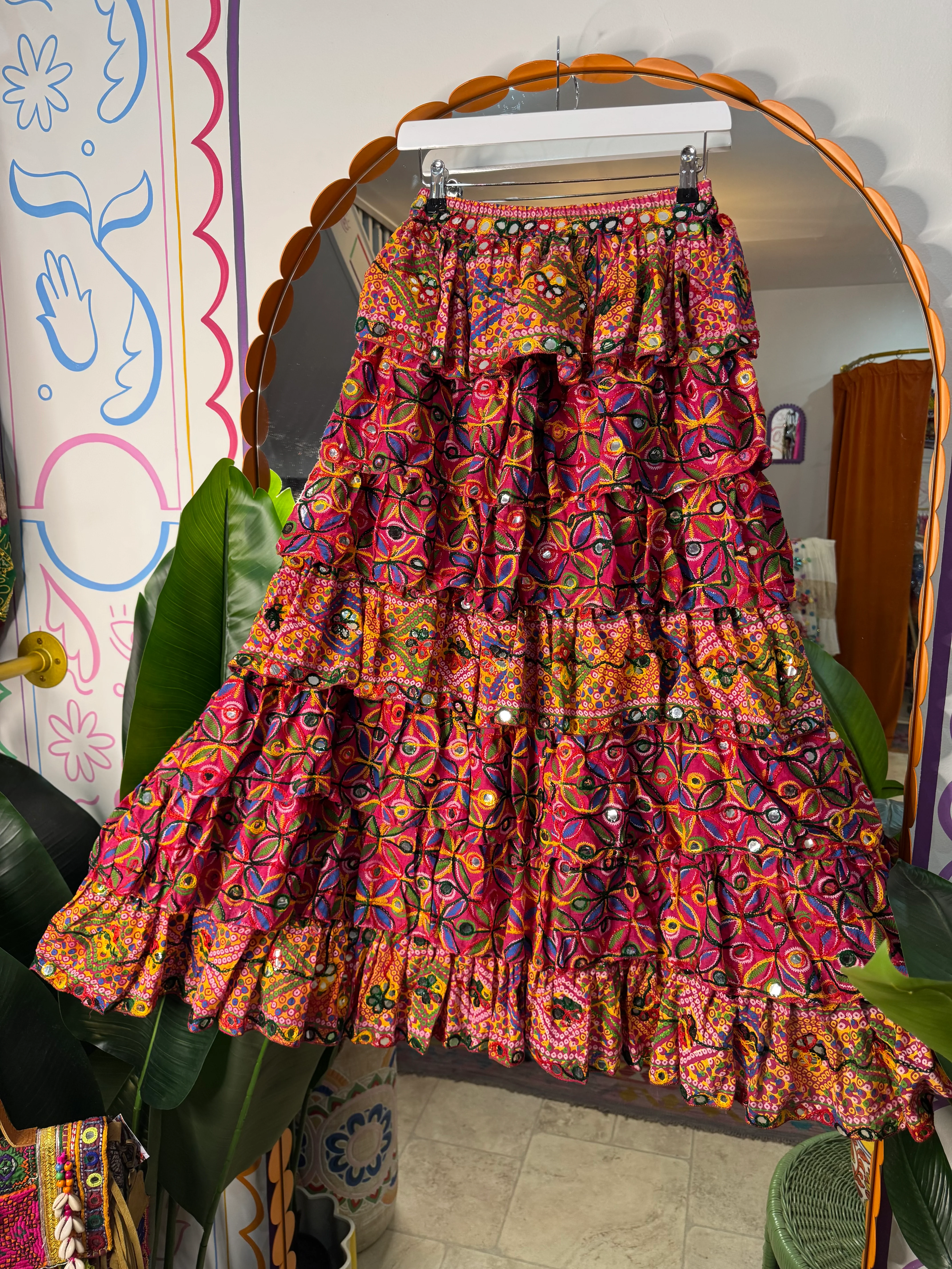 Frida Maxi Mirror Skirt - Image 6