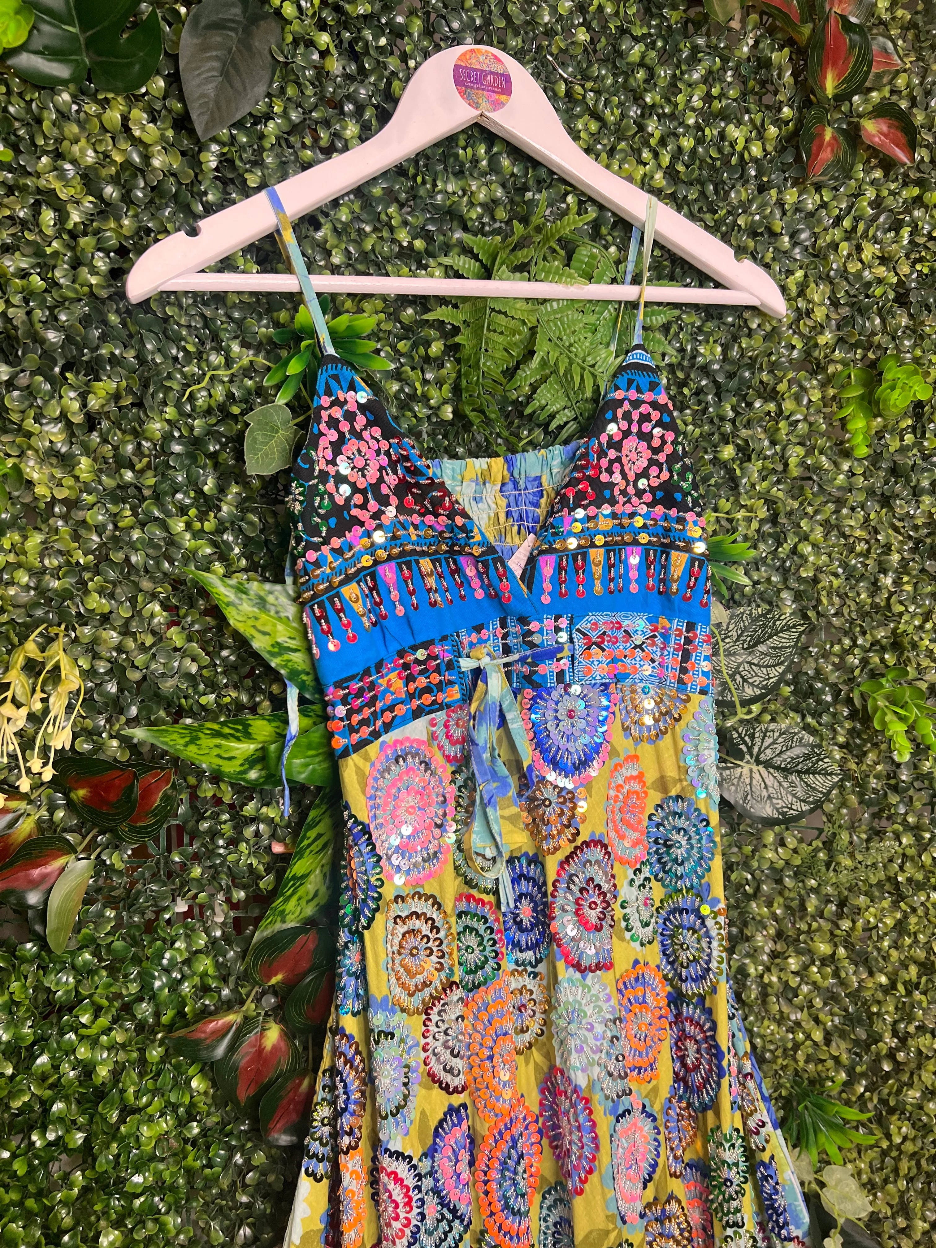 Gypsy Soul Cami Dress - Blue - Image 4