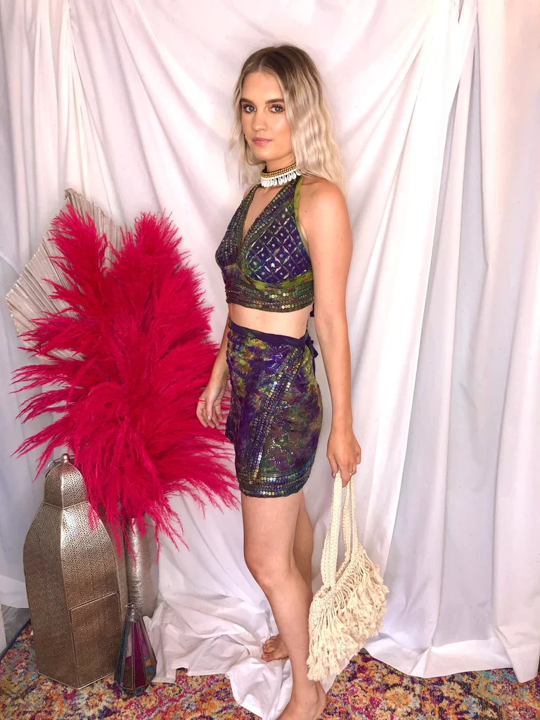 Mumbai Set - Green & Purple - Image 3